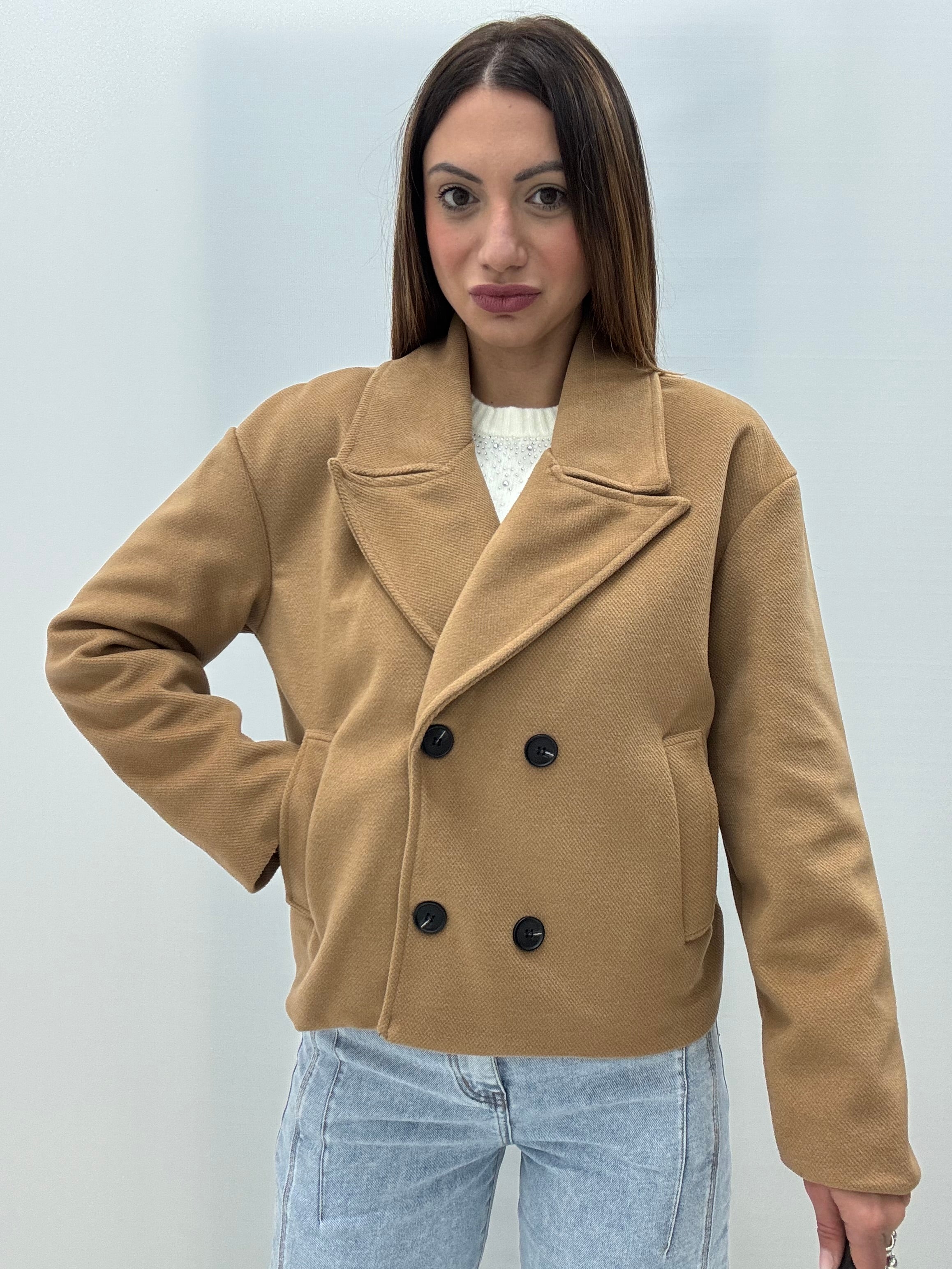 Cappottino Marika Camel